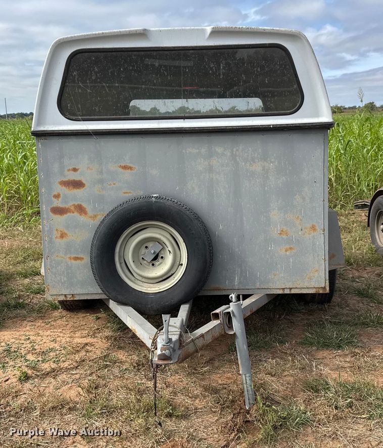 image for item EM8359 Shop built utility trailer