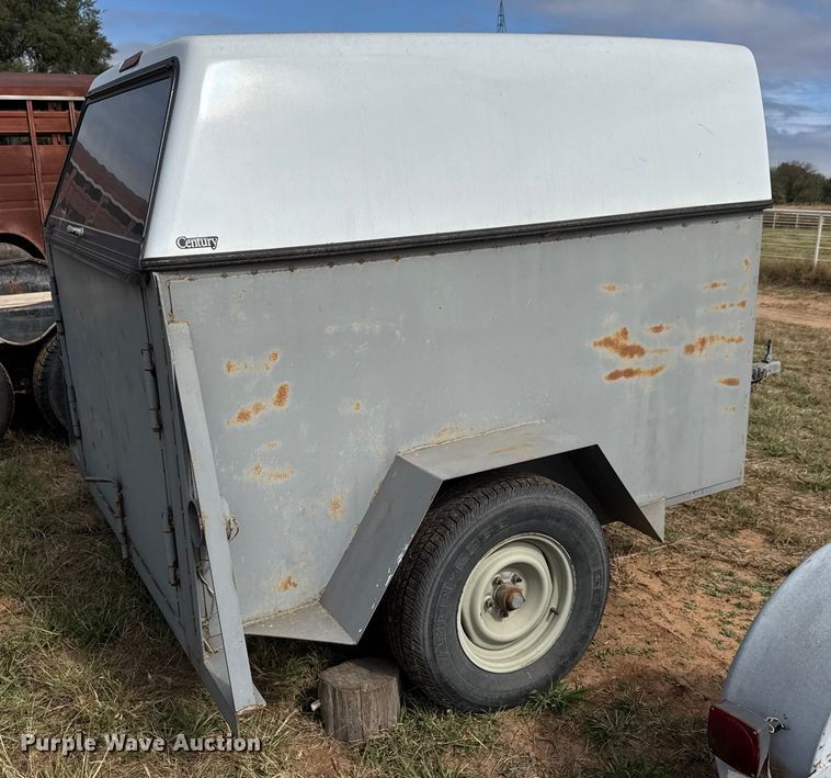 image for item EM8359 Shop built utility trailer
