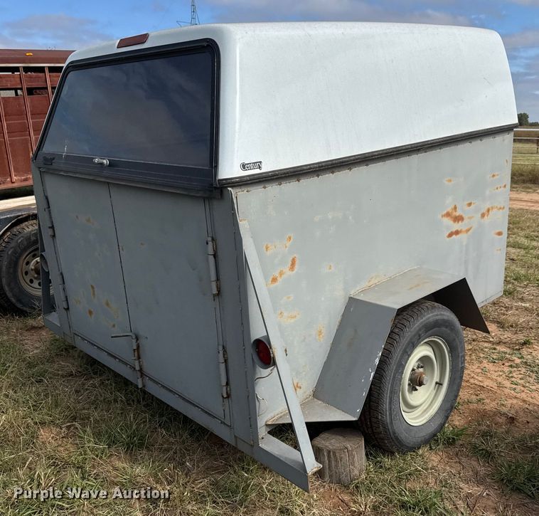 image for item EM8359 Shop built utility trailer