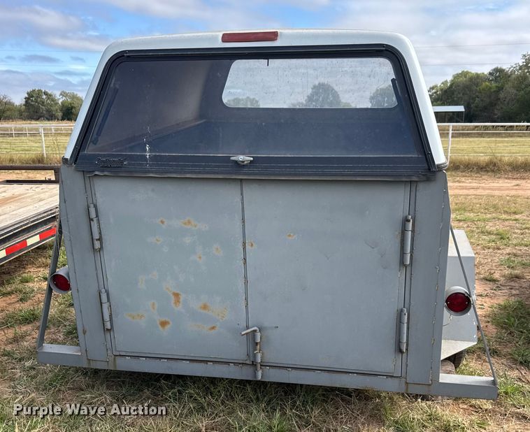 image for item EM8359 Shop built utility trailer