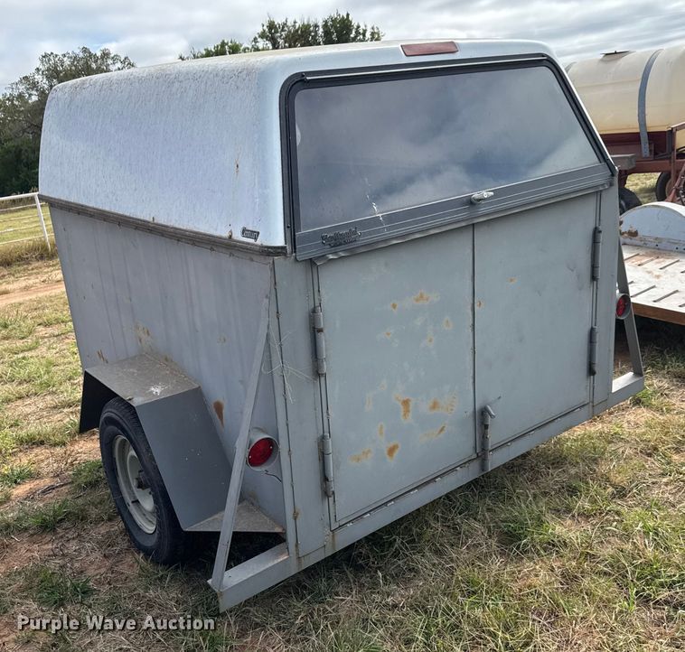 image for item EM8359 Shop built utility trailer