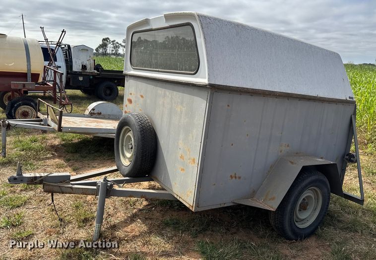 image for item EM8359 Shop built utility trailer