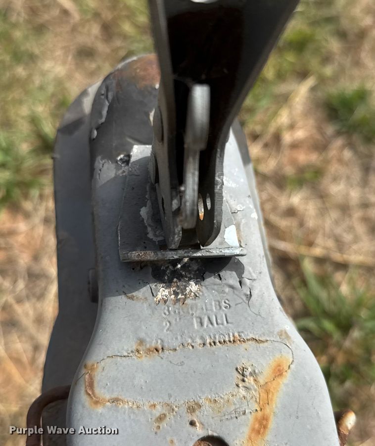 image for item EM8359 Shop built utility trailer