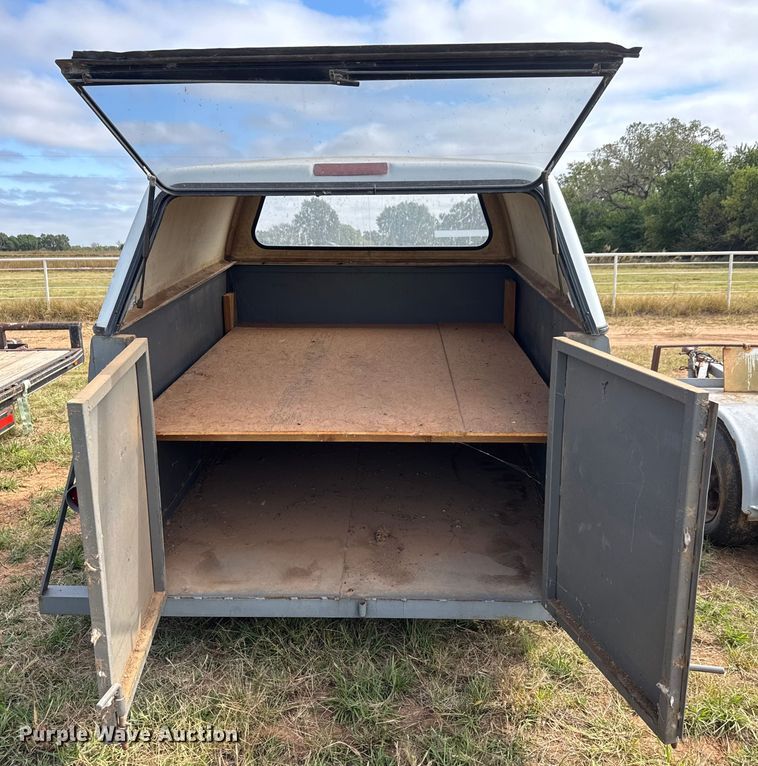 image for item EM8359 Shop built utility trailer