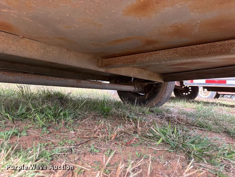 image for item EM8359 Shop built utility trailer