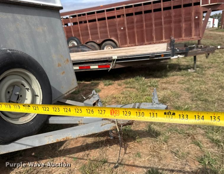 image for item EM8359 Shop built utility trailer