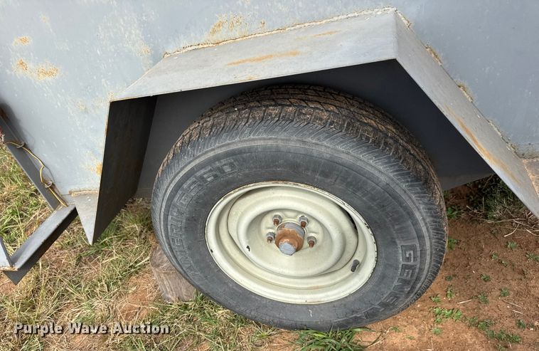 image for item EM8359 Shop built utility trailer