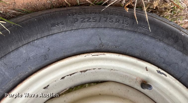 image for item EM8359 Shop built utility trailer