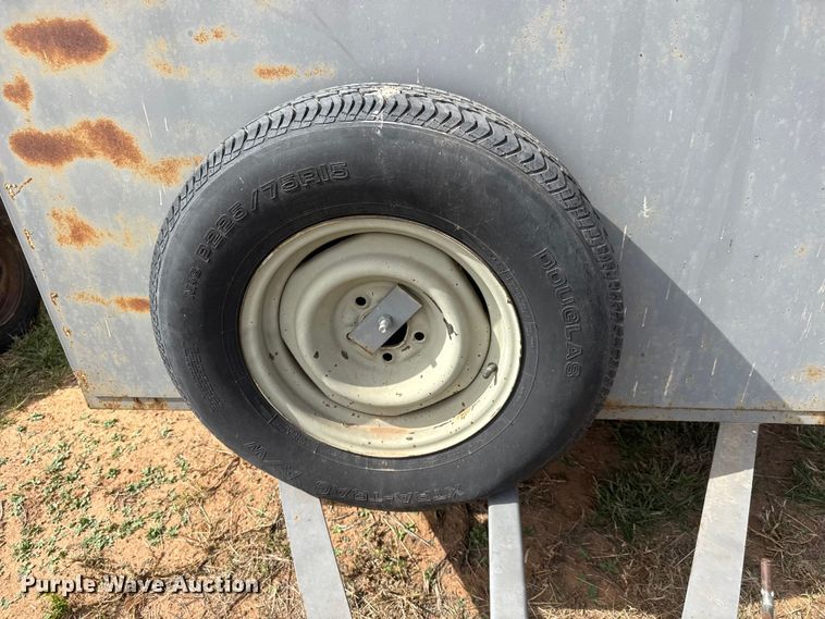 image for item EM8359 Shop built utility trailer