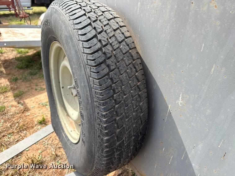 image for item EM8359 Shop built utility trailer