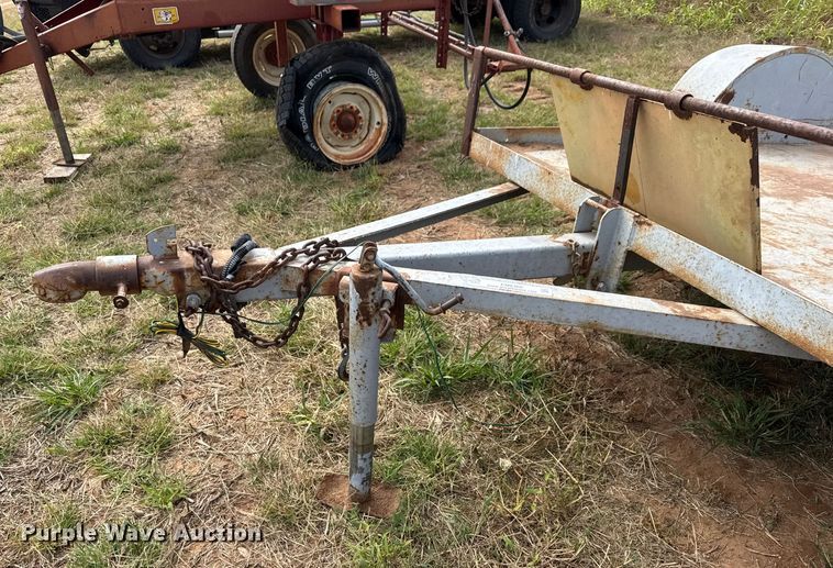 image for item EM8360 Shop built tilt deck utility trailer