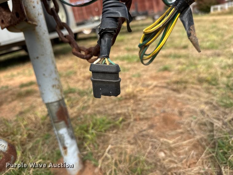 image for item EM8360 Shop built tilt deck utility trailer