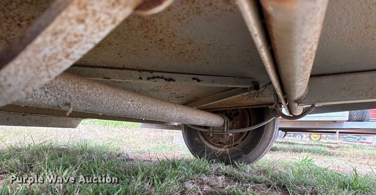 image for item EM8360 Shop built tilt deck utility trailer