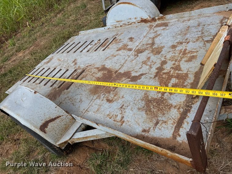 image for item EM8360 Shop built tilt deck utility trailer