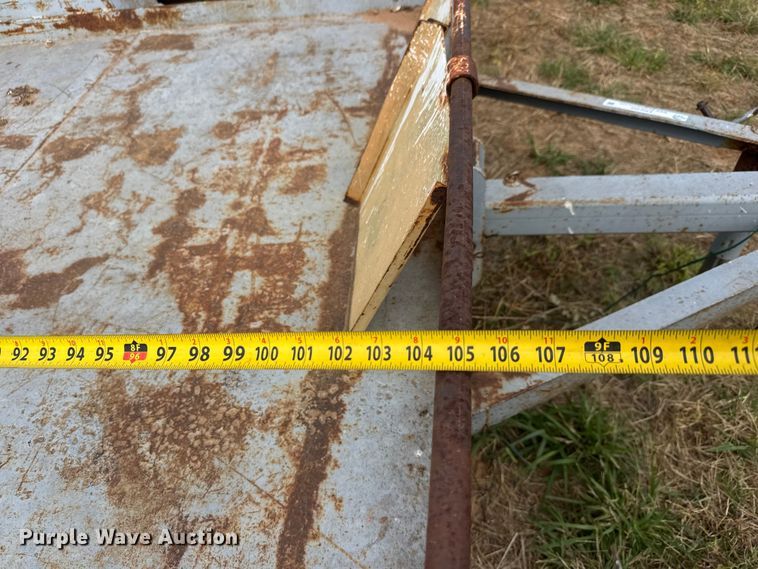 image for item EM8360 Shop built tilt deck utility trailer