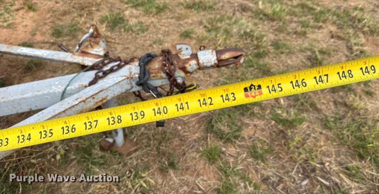 image for item EM8360 Shop built tilt deck utility trailer