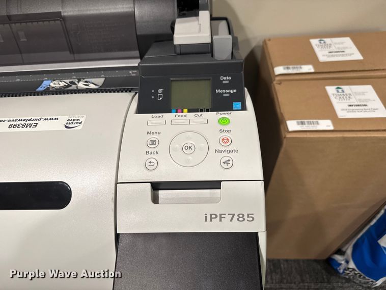 image for item EM8399 Canon iPF785 plotter printer