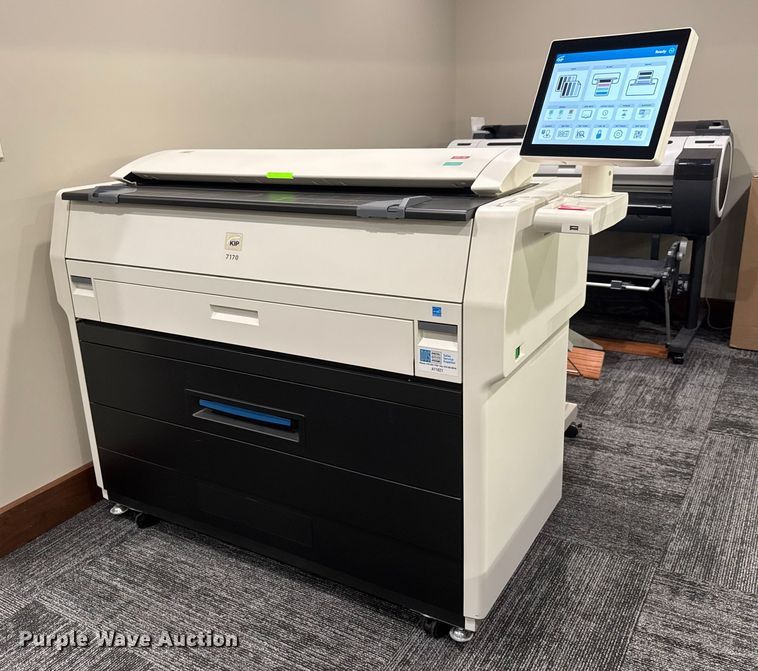 image for item EM8401 Kip 7170 plotter printer 