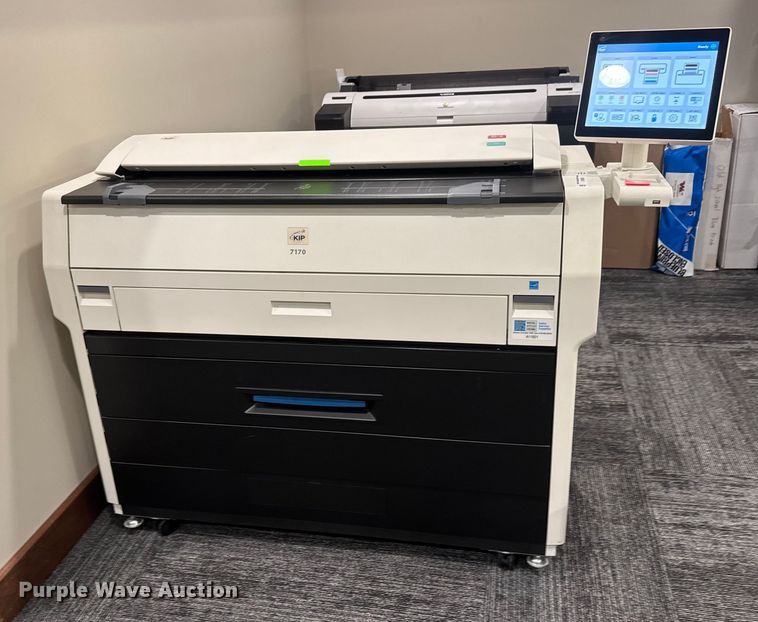image for item EM8401 Kip 7170 plotter printer 