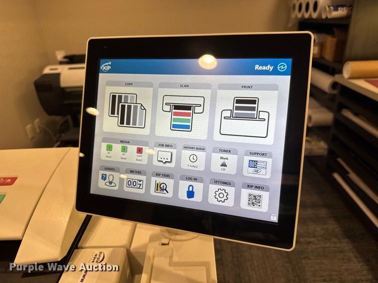 image for item EM8401 Kip 7170 plotter printer 