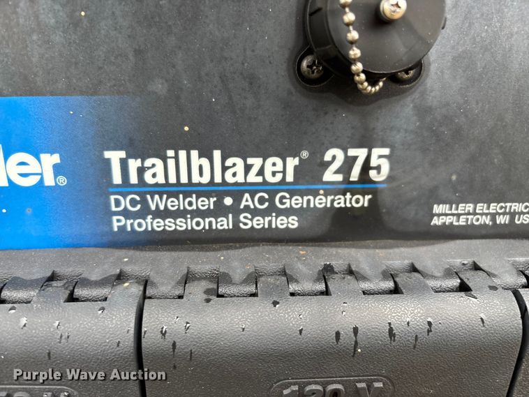image for item EN5638 Miller Trailblazer 275 welder/generator