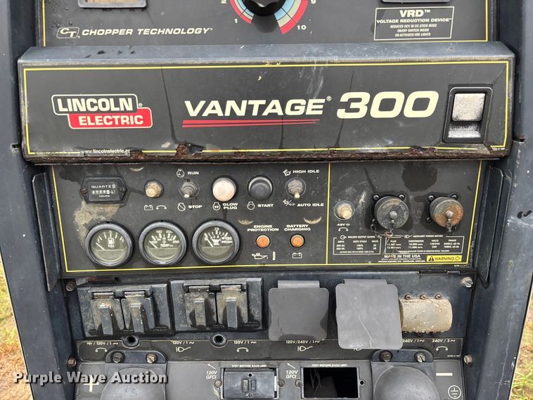 image for item EN5639 Lincoln Electric Vantage 300 welder/generator