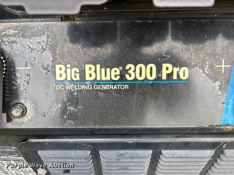 image for item EN5640 Miller Big Blue 300 Pro Cat CC/CV welder/generator