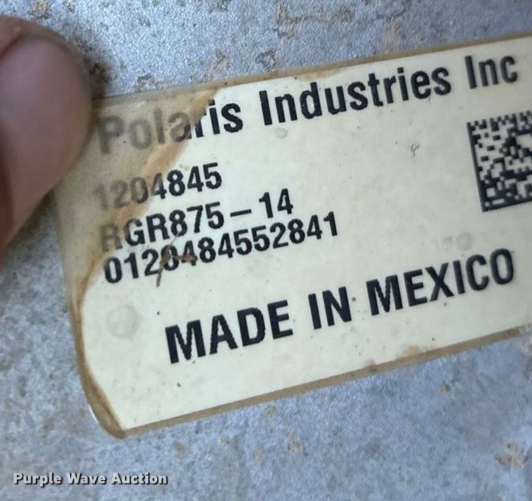 image for item EN5650 2014 Polaris XP 900 EFI utility vehicle