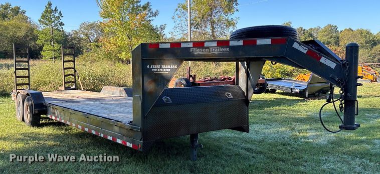 image for item EN5654 2015 Friesen Trailers equipment trailer