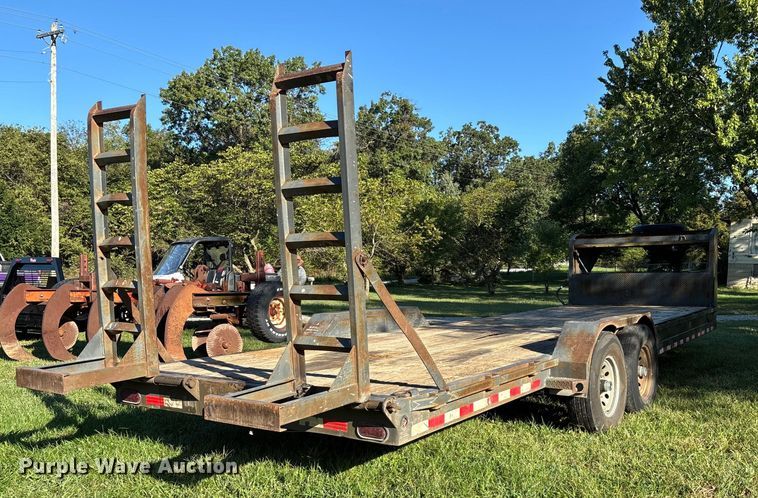 image for item EN5654 2015 Friesen Trailers equipment trailer