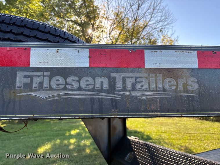image for item EN5654 2015 Friesen Trailers equipment trailer