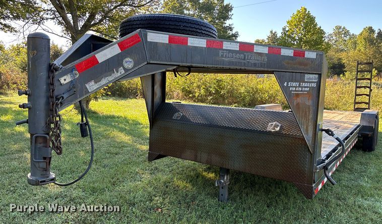 image for item EN5654 2015 Friesen Trailers equipment trailer