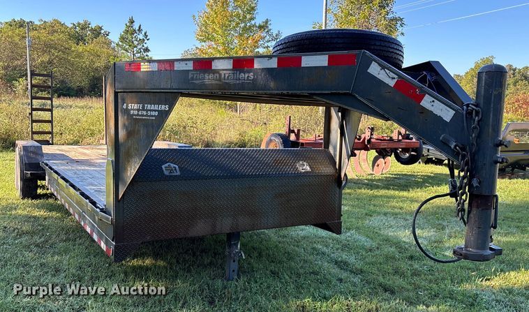 image for item EN5654 2015 Friesen Trailers equipment trailer