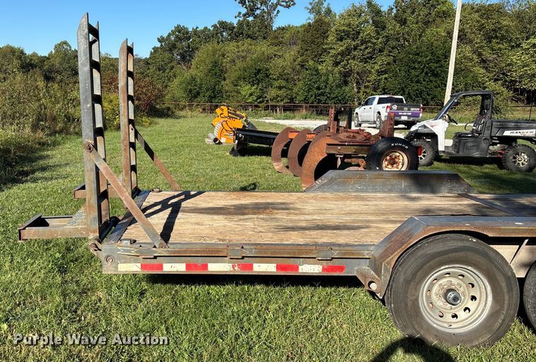 image for item EN5654 2015 Friesen Trailers equipment trailer