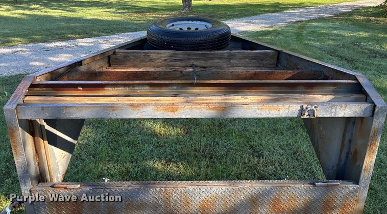 image for item EN5654 2015 Friesen Trailers equipment trailer