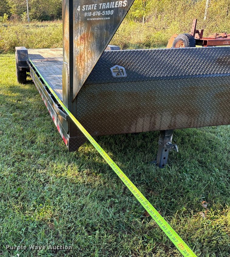 image for item EN5654 2015 Friesen Trailers equipment trailer