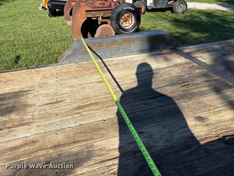 image for item EN5654 2015 Friesen Trailers equipment trailer