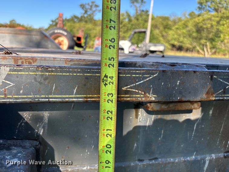 image for item EN5654 2015 Friesen Trailers equipment trailer