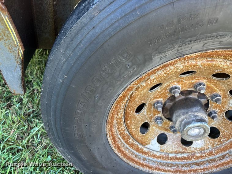 image for item EN5654 2015 Friesen Trailers equipment trailer