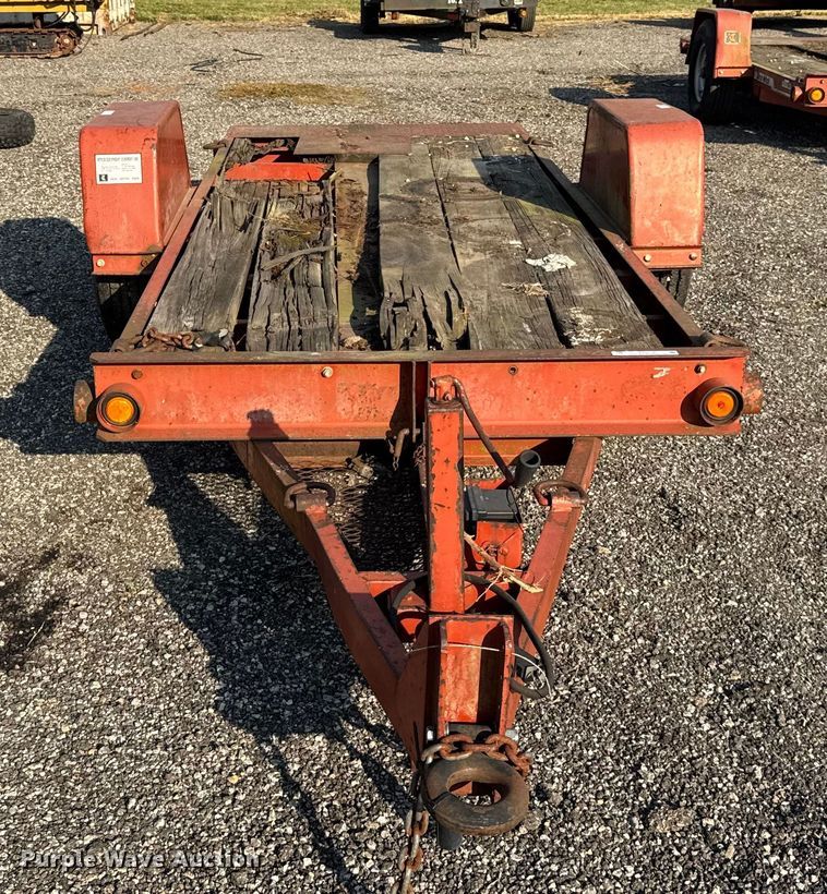 image for item ER0174 2004 Ditch witch S7B tilt deck equipment trailer