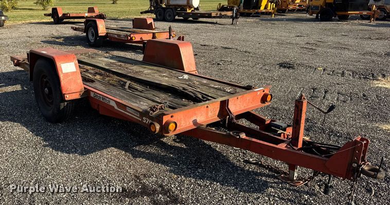 image for item ER0174 2004 Ditch witch S7B tilt deck equipment trailer