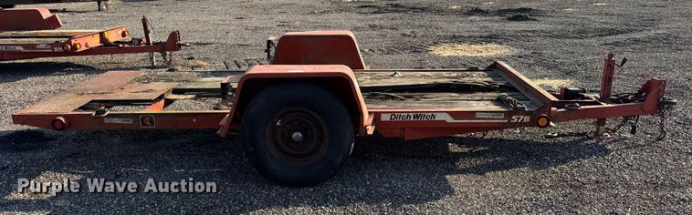 image for item ER0174 2004 Ditch witch S7B tilt deck equipment trailer