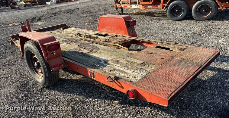 image for item ER0174 2004 Ditch witch S7B tilt deck equipment trailer