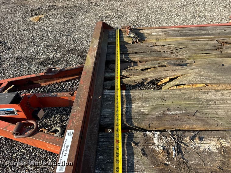 image for item ER0174 2004 Ditch witch S7B tilt deck equipment trailer