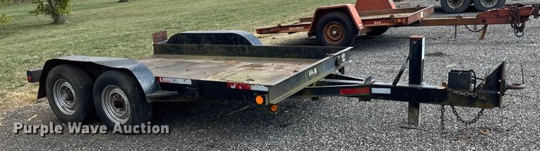 image for item ER0175 2005 Butler tilt deck equipment trailer