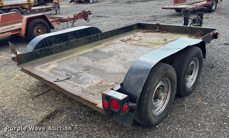 image for item ER0175 2005 Butler tilt deck equipment trailer