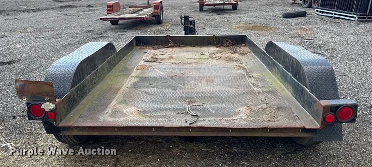 image for item ER0175 2005 Butler tilt deck equipment trailer