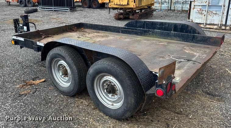 image for item ER0175 2005 Butler tilt deck equipment trailer