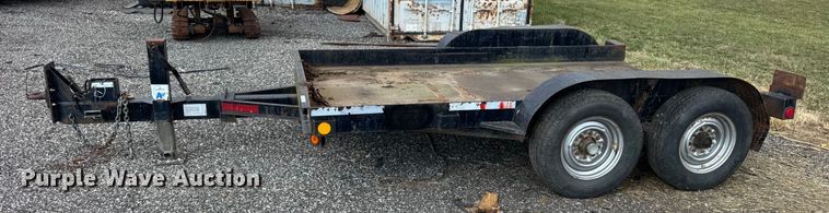 image for item ER0175 2005 Butler tilt deck equipment trailer