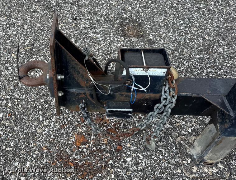 image for item ER0175 2005 Butler tilt deck equipment trailer